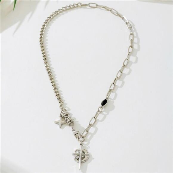 18K Gold-Plated Cross Pendant Necklace - Picture 7 of 7